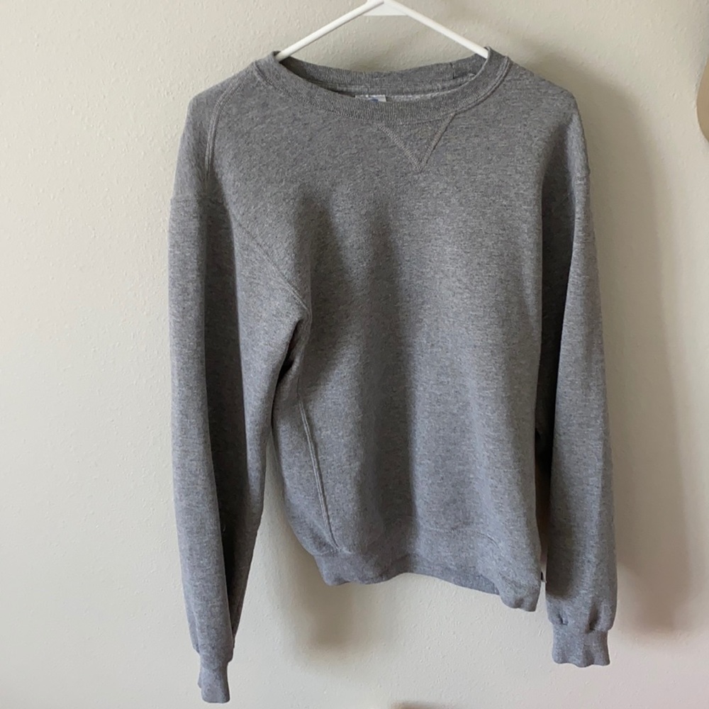 Grey Russell crewneck
